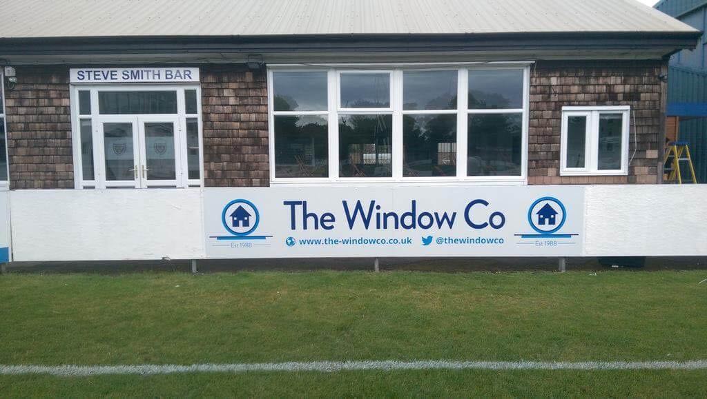 The Window Co Sponsership